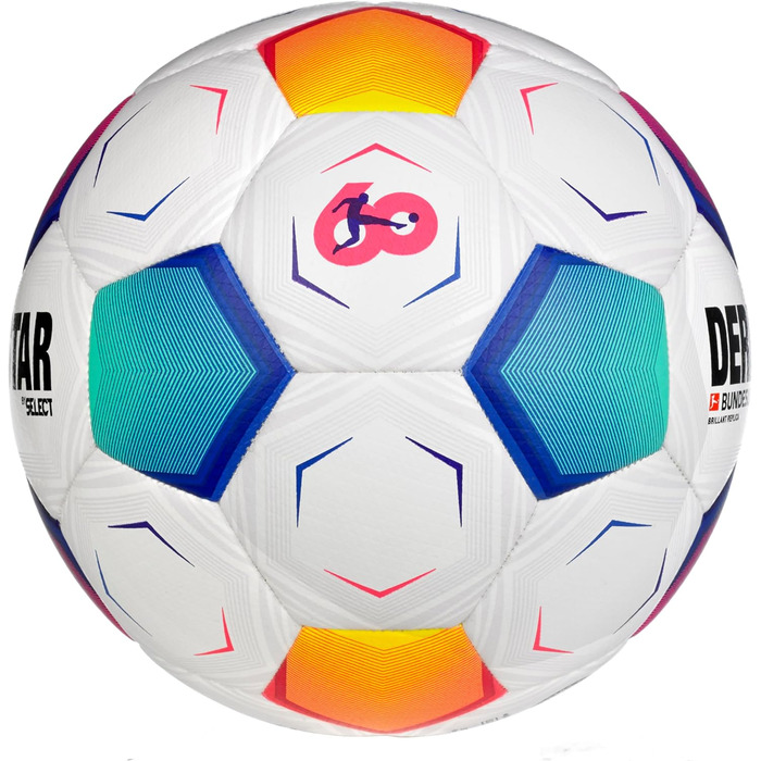 Футбольний м'яч Derbystar Bundesliga Brillant Replica V23, розмір 5, для дорослих, мультиколір