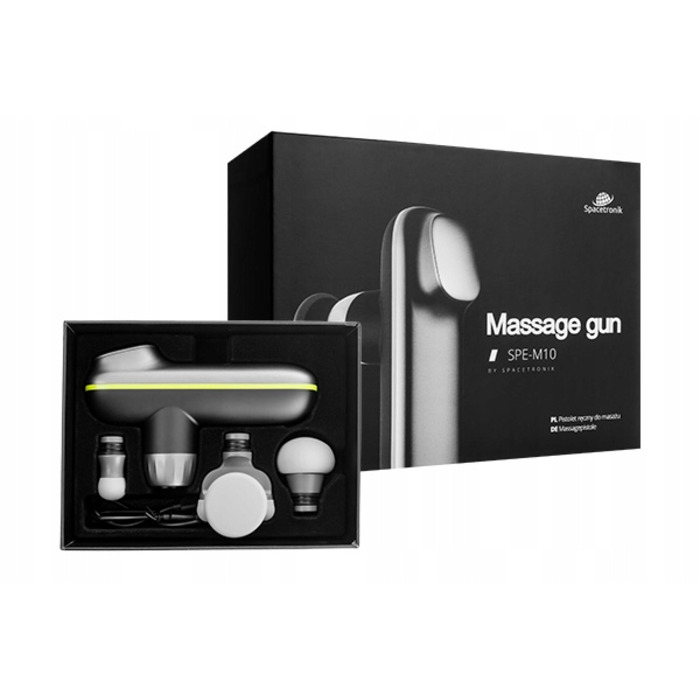 Перкусійний масажер для тіла та спини Spacetronik SPE-M10 (Massage Gun)