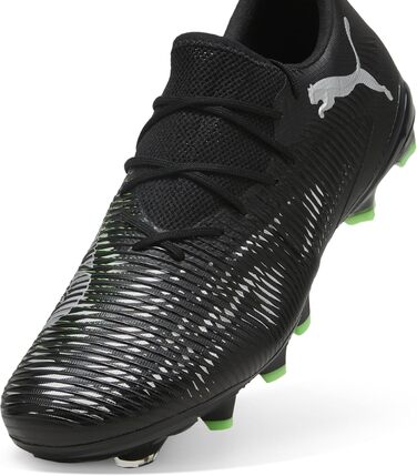 Футбольні бутси PUMA Future 8 Match Low Fg/Ag, 42 EU, Puma Black/Silver/Fluo Green
