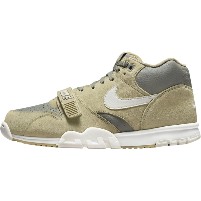 Кросівки Nike Air Trainer 1 для баскетболу, білі/чорні/сірі, 41 EU, 43 EU, 44.5 EU (Olive, Dark Stucco, Summit White)