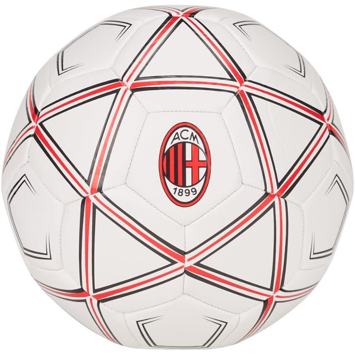 Футбольний м'яч AC Milan, офіційний, для гри та тренувань