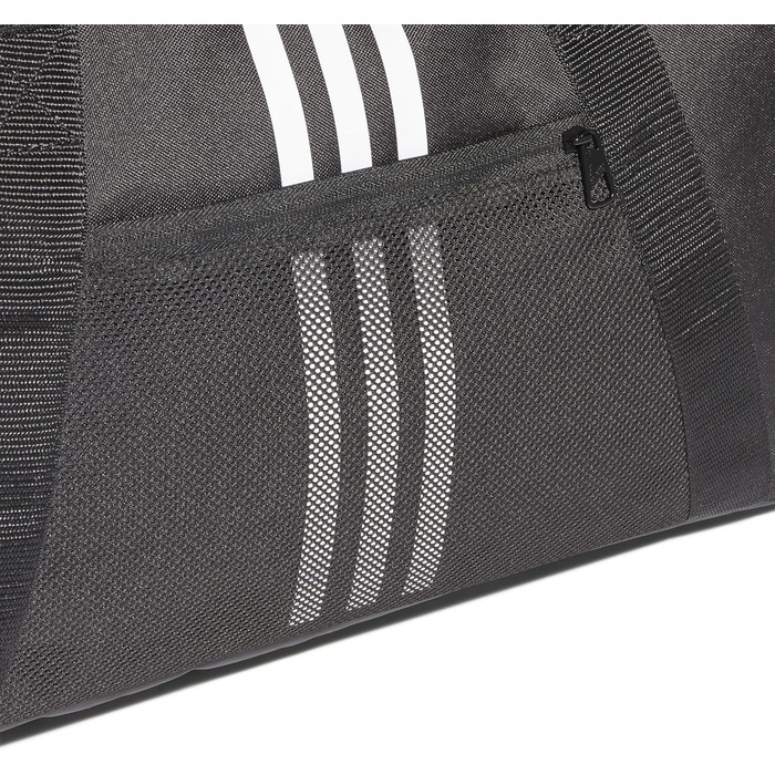 Сумка-дуфел adidas Tiro Primegreen середня, чорна/біла, M