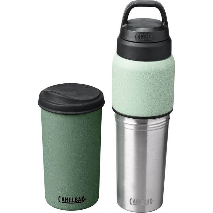 Термос CAMELBAK Multibev вакуумний, нержавіюча сталь, 650 мл, колір мох/м'ята