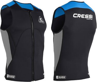 Гідрокостюм CRESSI Guardian Man 2мм неопрен, чоловічий, чорно-синій (XL/5) для плавання, снорклінгу, SUP, серфінгу, каякінгу