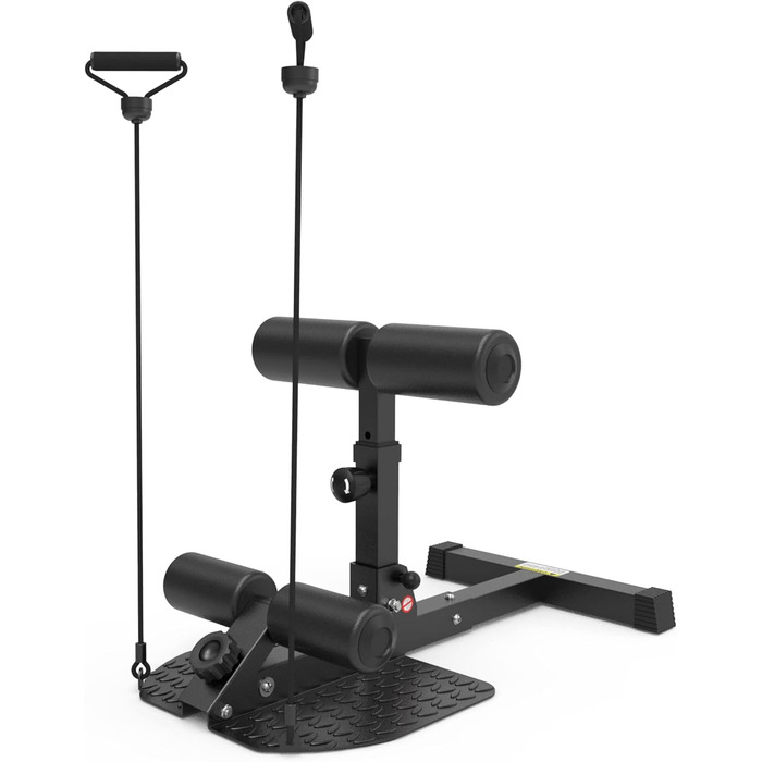 ЛеікФітнес Скворт Бенч для Сідниць та Пресу – Багатофункціональний Тренажер для Дома та Фітнес-клубу (Чорний 8500)