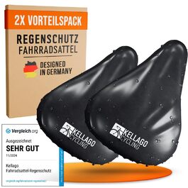 Водонепроникний чохол на велосипедний сідло 2 шт. - захист від дощу для велосипедного сідла