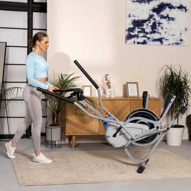 Орбітрек магнітний Hop-Sport HS-400B Icon сріблястий