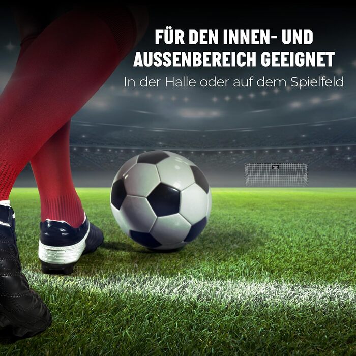Футбольні ворота Umbro 182x122x61 см, металеві, чорні, для дітей і дорослих, для саду та дому, тренувальні