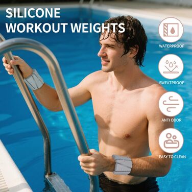 Набір кишенькових вагів KOOOGEAR (2 шт.) для фітнесу, бігу, тренувань (0,5 кг * 2)