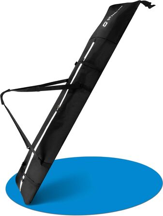 Чохол для лиж STYNGARD Kitzbühel (2 пари, до 200 см) - чорний, водонепроникний