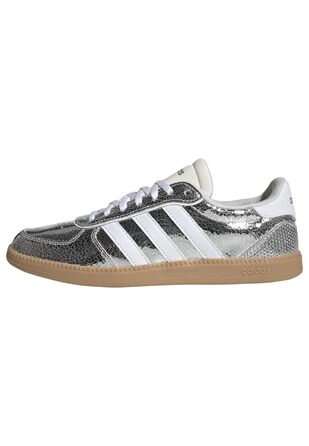 Жіночі кросівки adidas Breaknet Sleek (40.5 EU, сріблястий/білий, пісочна підошва)
