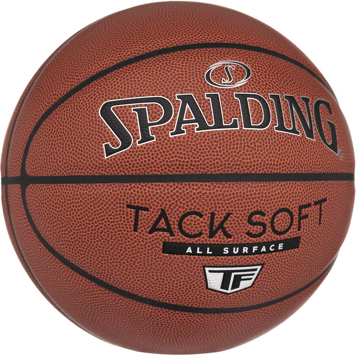 Баскетбольний м'яч Spalding Tack-Soft розмір 6/7 для гри в приміщенні та на вулиці
