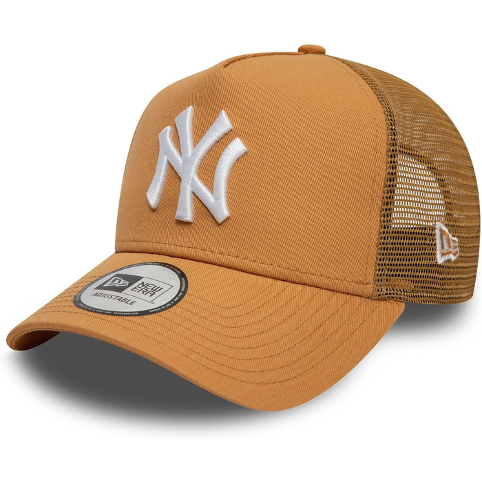 Кепка бейсболка New Era MLB New York Yankees - A-Frame Truckercap, регульована, розмір універсальний