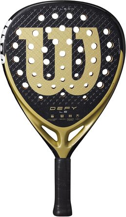 Ракетка для падел-тенісу Wilson Defy LS V1, чорний/золотий