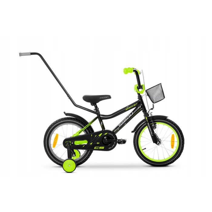 Дитячий велосипед Tabou 16 дюймів, алюмінієвий, багатоколірний, 1 швидкість