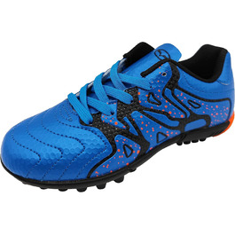 Дитячі футбольні бутси для тренувань на твердих поверхнях. Легкі футбольні кросівки для хлопчиків та дівчаток, розмір 30-40 EU, блакитні