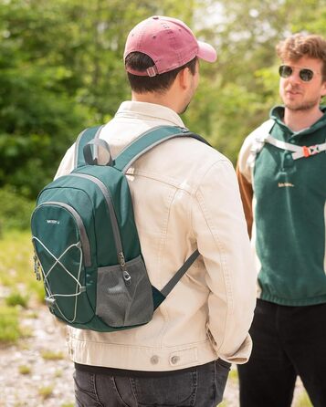 WATERFLY рюкзак для походів 12 л – легкий міні-рюкзак для спорту, туризму, подорожей, велоспорту, знімна нагрудна застібка, для чоловіків і жінок