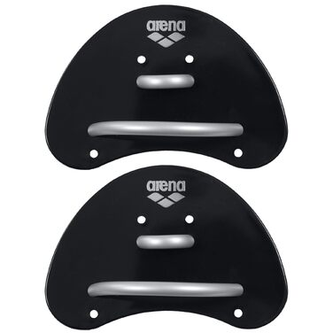 Плавці Arena Finger Paddle Elite - тренувальний аксесуар для басейну, регульовані ремінці, відкрита долоня