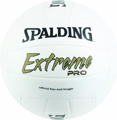 Волейбольний м'яч Spalding Extreme Pro Wave 5, білий, унісекс, для дорослих