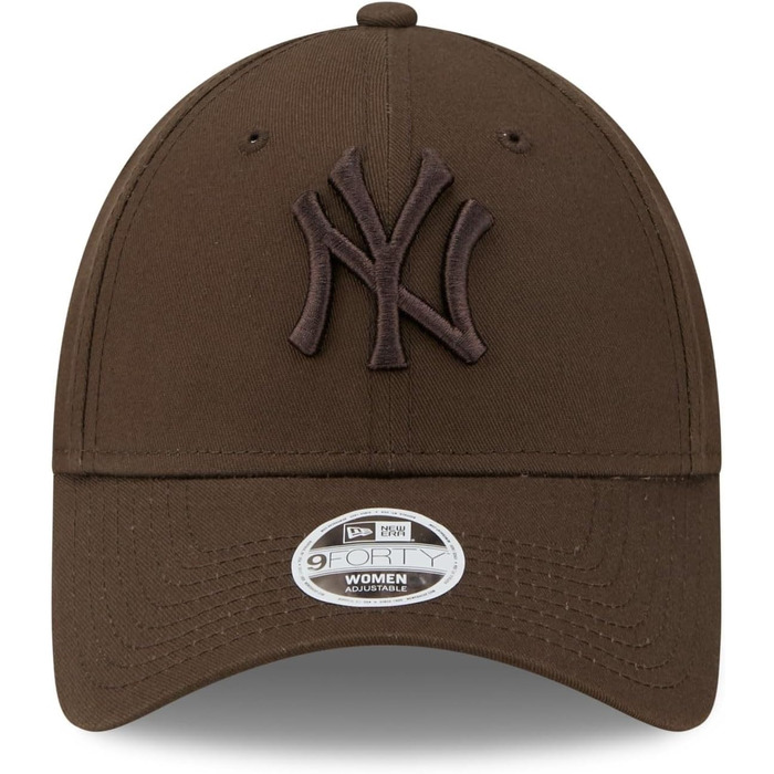 Кепка New Era New York Yankees MLB League Essential Tonal Walnut 9Forty Adjustable для жінок, колір: Walnut