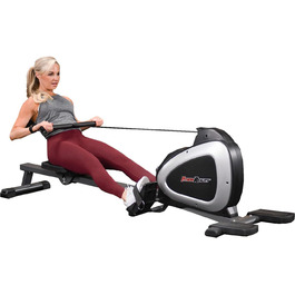 Гребний тренажер Fitness Reality 1000 Plus з Bluetooth, магнітним опором і додатком, для повного тренування тіла