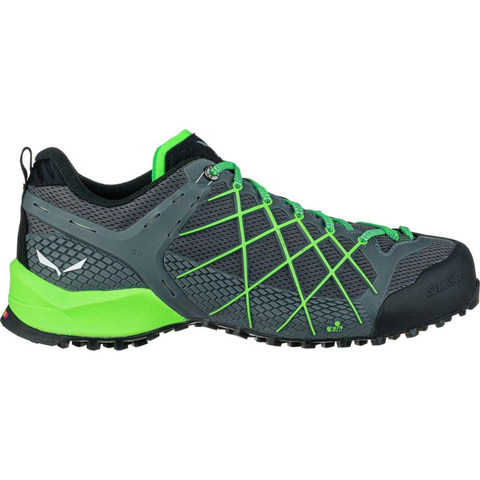 Черевики Salewa Wildfire для чоловіків, 46.5 EU, Flintstone Fluo Green