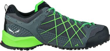 Черевики Salewa Wildfire для чоловіків, 46.5 EU, Flintstone Fluo Green