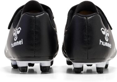 Дитячі футбольні бутси Hummel Top Star з клямками для різних типів ґрунту (28 EU, чорний)
