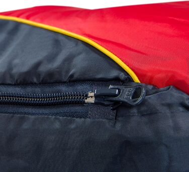 Сплячий мішок Trespass Bunka Unisex на 3 сезони з утеплювачем Hollowfiber, червоний