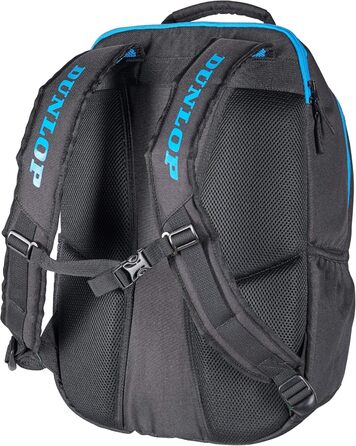 Рюкзак для сквошу Dunlop PSA Squash Schwarz/Blau - професійний спортивний рюкзак