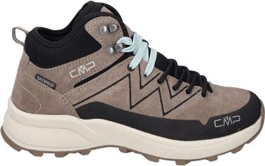 Жіночі трекінгові черевики CMP Kaleepso Mid WP, 41 EU, сіро-бежевий колір