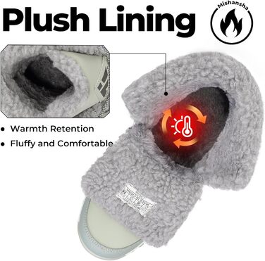 Зимові черевики Mishansha для жінок, утеплені, водонепроникні, трекінгові, розмір 36-42 (зелені черевики, 41 EU)