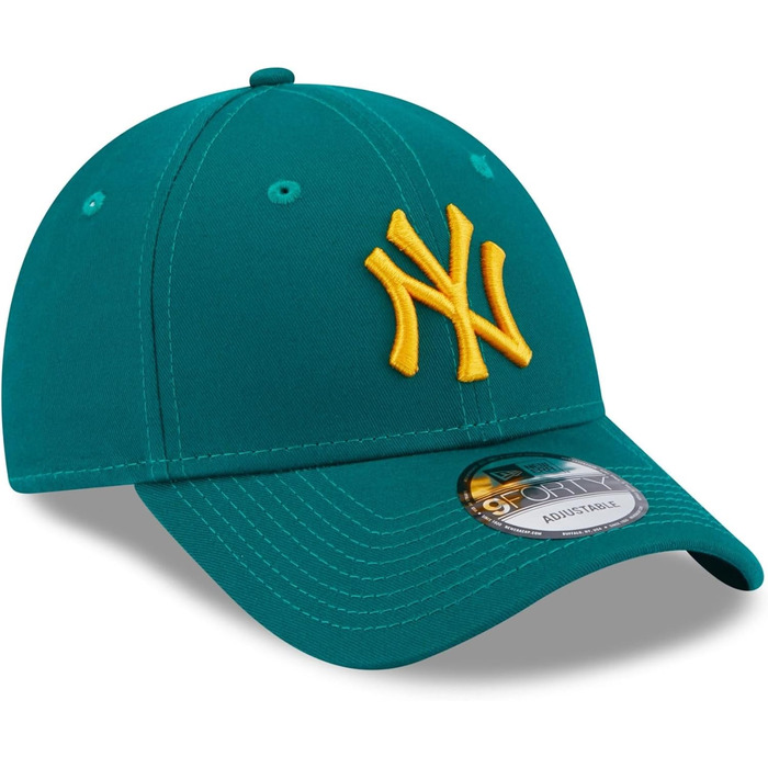 Кепка New Era New York Yankees MLB League Essential Green 9Forty Adjustable, розмір універсальний