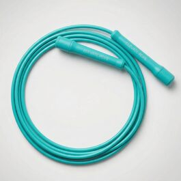 Обважнений стрибкунський скакалка Elevate Titanium Hybrid Speed Rope (7 мм) з додатком для тренувань, колір Titan Teal