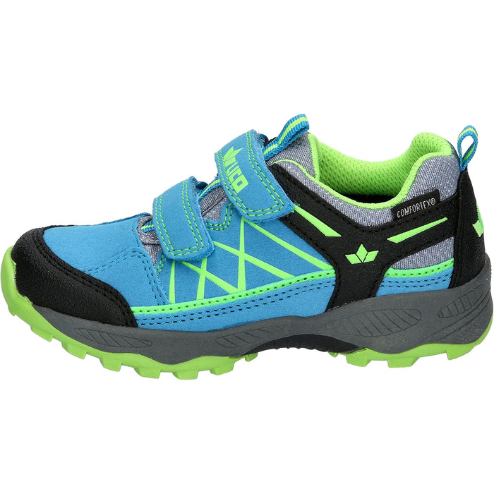 Кросівки Lico Griffin для легкої атлетики, блакитно-чорного кольору з акцентом лимонного, розмір EU 28