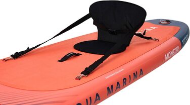 Надувна SUP-дошка Aqua Marina Monster 366x84x15 см з комплектом і сидінням для каяка