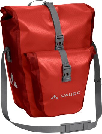 Велосипедна сумка на багажник VAUDE Aqua Back Plus 25 л, водонепроникна, для заднього колеса, легке кріплення, вироблено в Німеччині, Lava