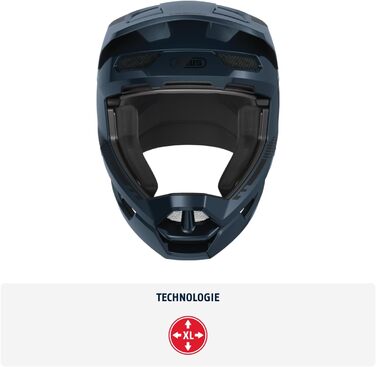 Шолом ABUS HiDrop Fullface для даунхілу MTB, ASTM, ABS, для дорослих та підлітків