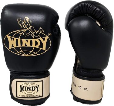 Боксерські рукавички Windy для Муай Тай, шкіряні