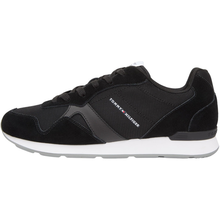Чоловічі кросівки Tommy Hilfiger Runner Icon Mix FM0FM05679 низькі, чорні, розмір 43 EU
