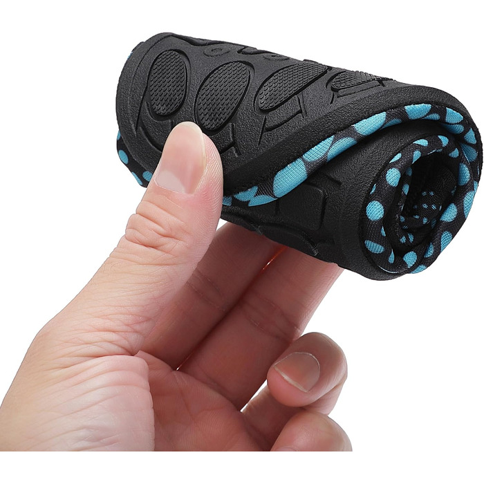 Чоловічі та жіночі шльопанці для плавання та відпочинку на пляжі, антиковзаючі, швидковисихаючі, розмір 34-47 (EU 43), блакитні W995