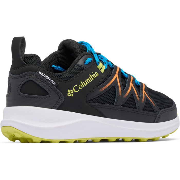 Дитячі трекінгові черевики Columbia Peakfreak Rush Waterproof Black Voltage 35 EU