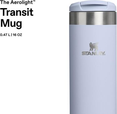 Термокухоль Stanley Aerolight Transit 0.35L для кави та напоїв, герметичний, чорний