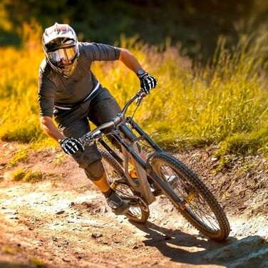 Рукавички для велосипеда Azarxis MTB чоловічі/жіночі, зимові, вітронепроникні, для катання, трекінгу, бігу, чорні (5 пальців), XL, відбивачі