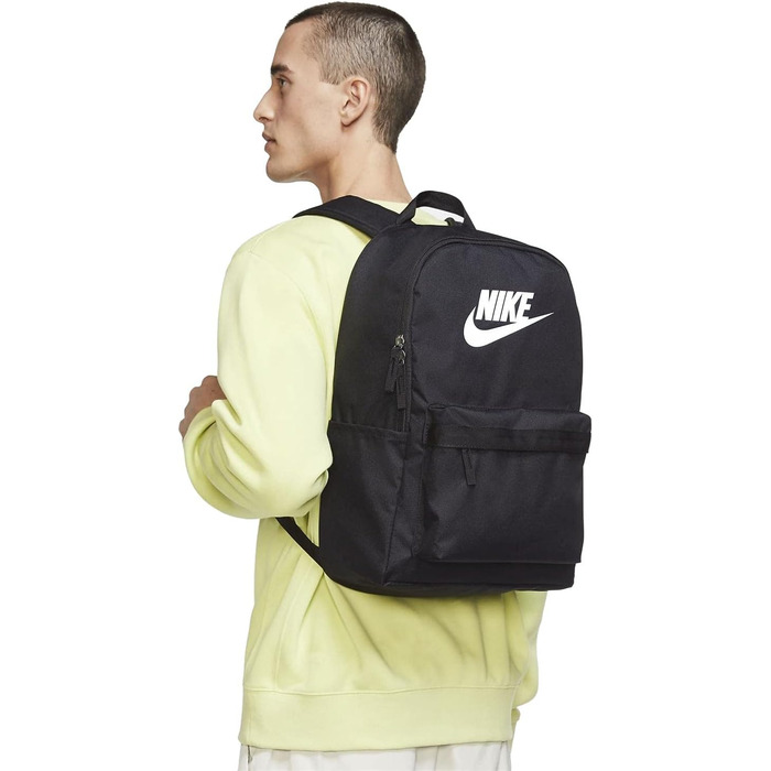 Рюкзак Nike Heritage унісекс, міський, чорний