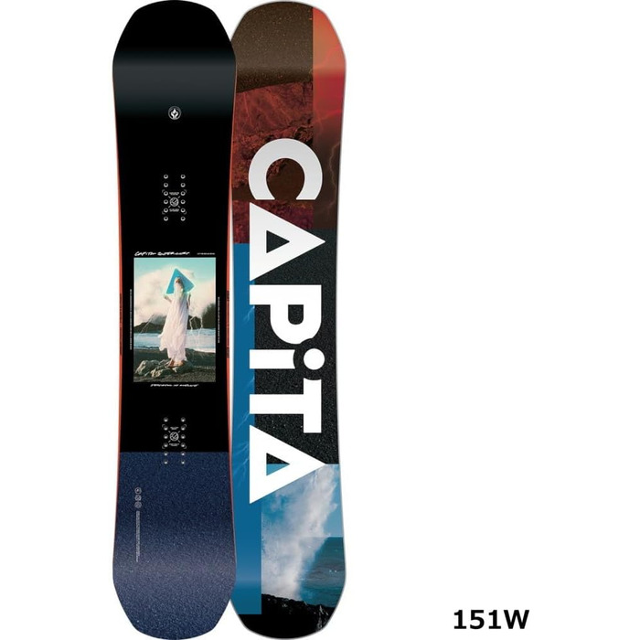 Сноуборд Capita Defenders of Awesome Wide 159 см, мультиколір