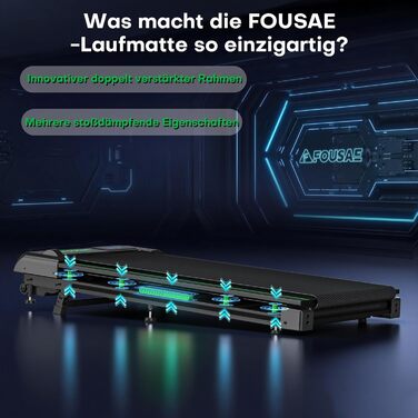 Walking Pad - біговий доріжки для дому з регулюванням нахилу до 9%, потужність 2.5HP, LED-дисплей, пульт дистанційного керування, 12 програм, подвійне амортизація, до 150 кг, чорно-зелений