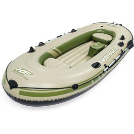 Надувний човен Bestway Hydro-Force Voyager 500 для 3 осіб, 348×141×48 см, комплект