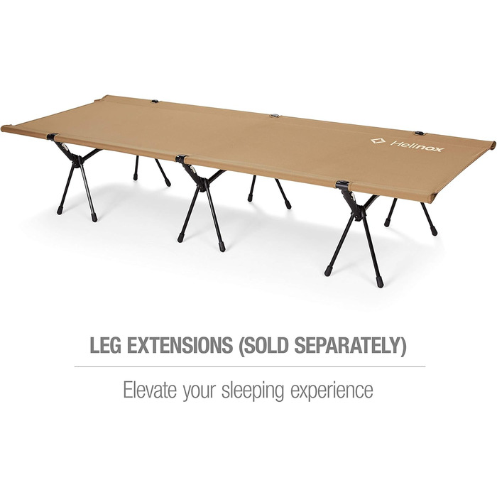Лежанка Helinox Cot One Convertible Coyote Tan – портативна та зручна