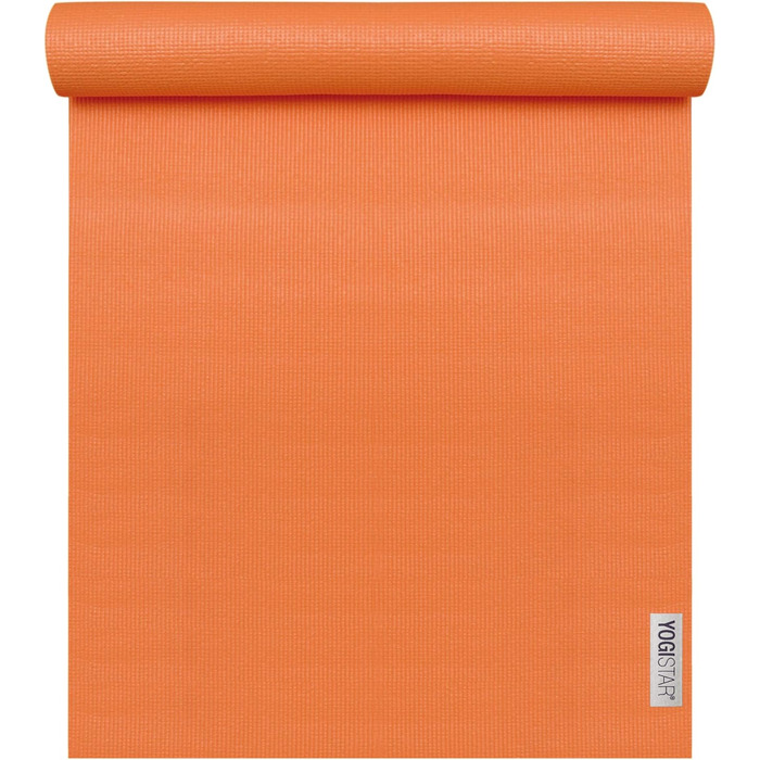 Йога-мат Yogistar Yogimat Basic помаранчевий, килимок для йоги, нековзкий, 183x61 см